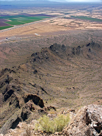 Ridge south of Pichacho Peak