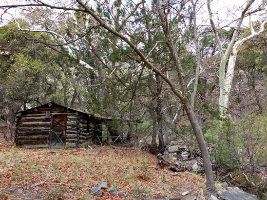 Cabin by the creek