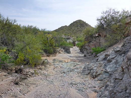 Rocky streamway