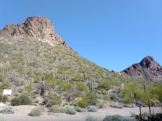 The trailhead