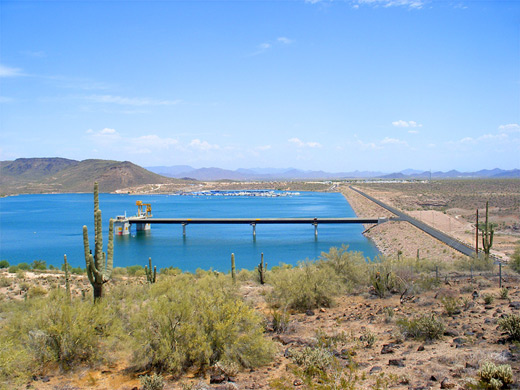 Waddell Dam