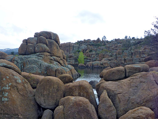 Boulder piles, Watson Lake