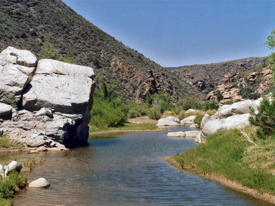 The Agua Fria River: Badger Springs Canyon and the Agua Fria River ...