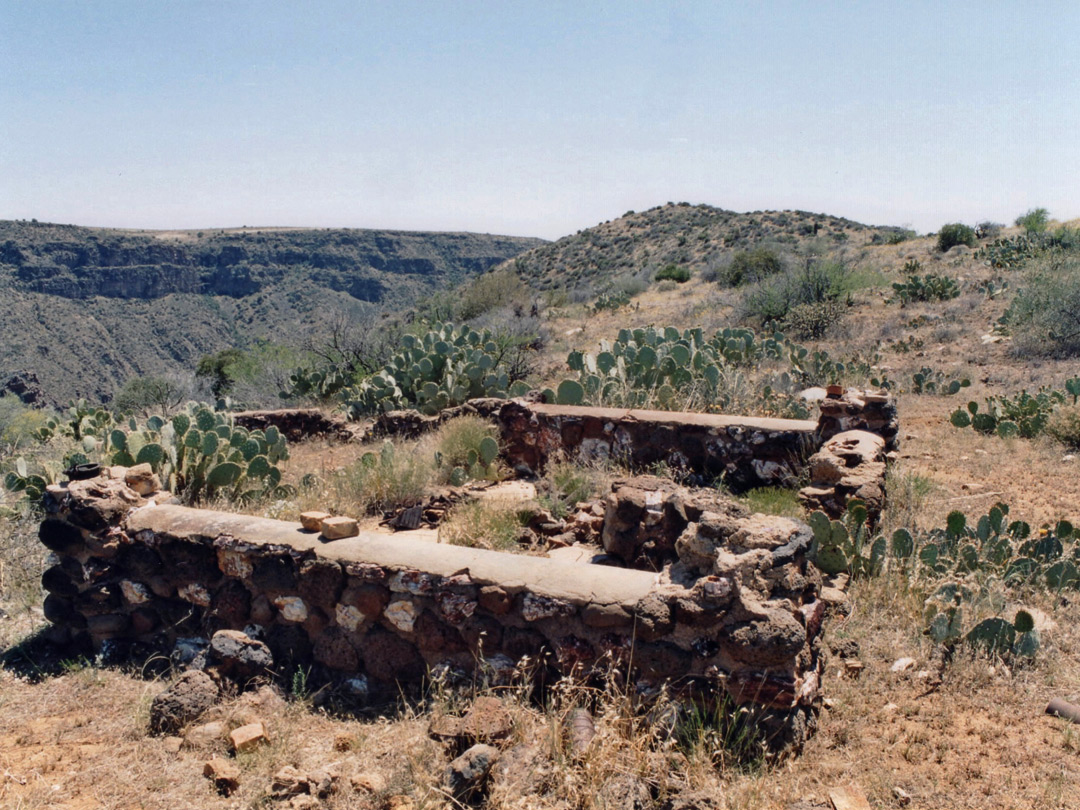 Old mine buildings