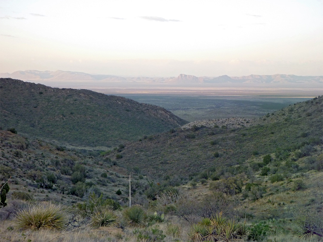 Sunset at Apache Pass