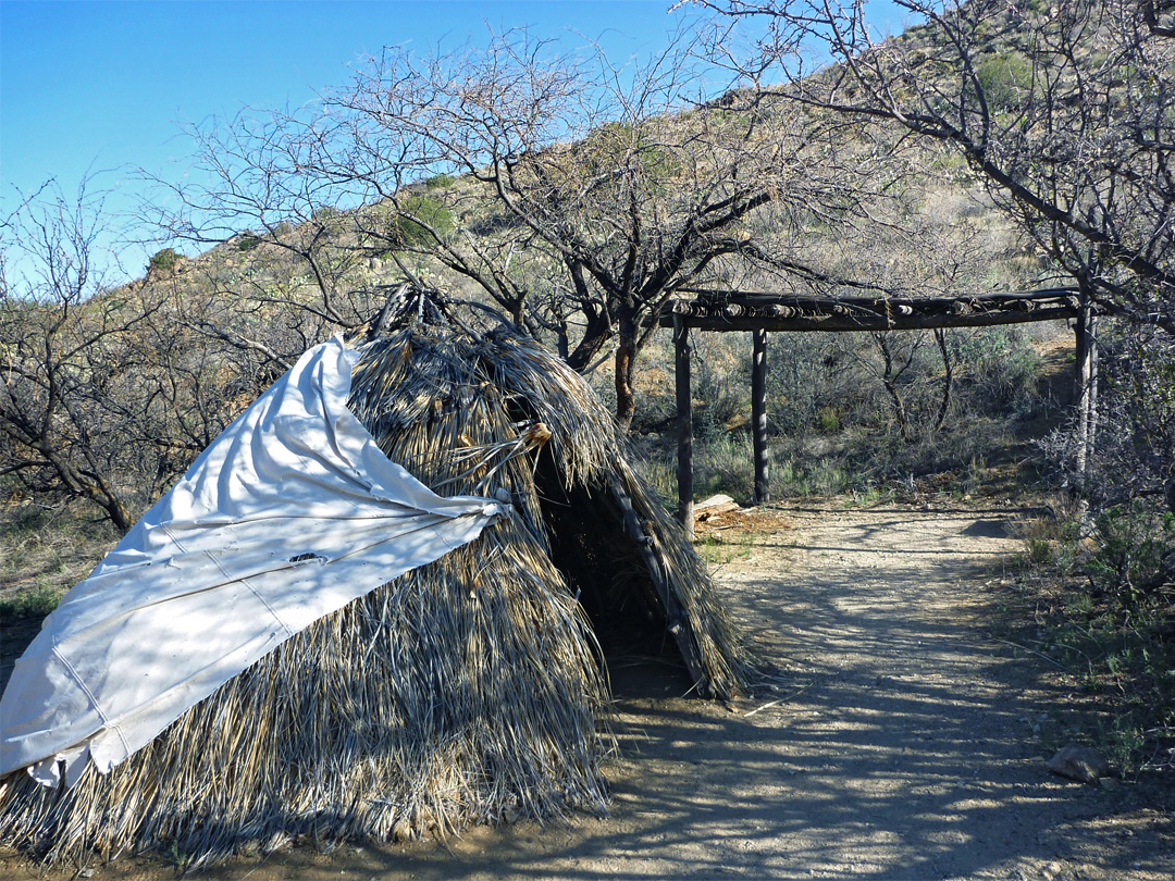 Replica Apache dwelling