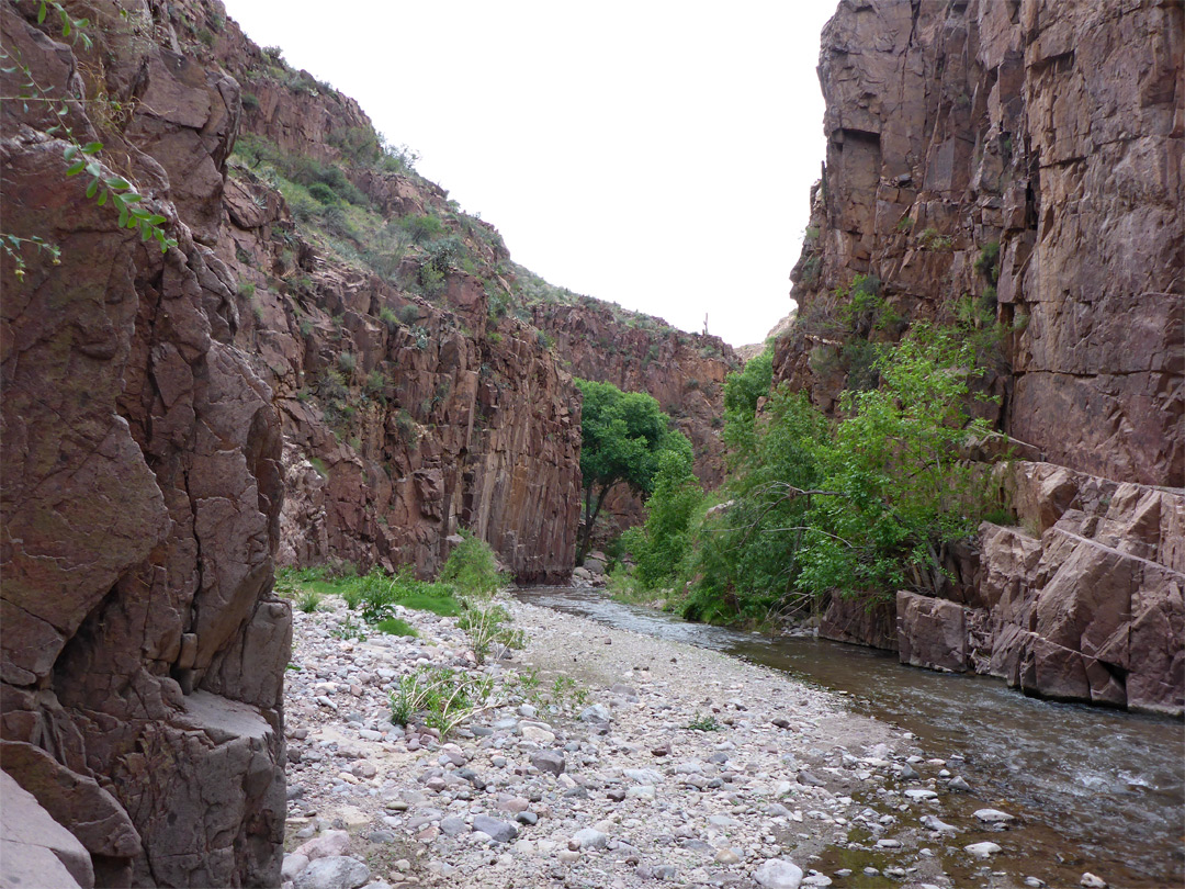 aravaipa canyon trail map