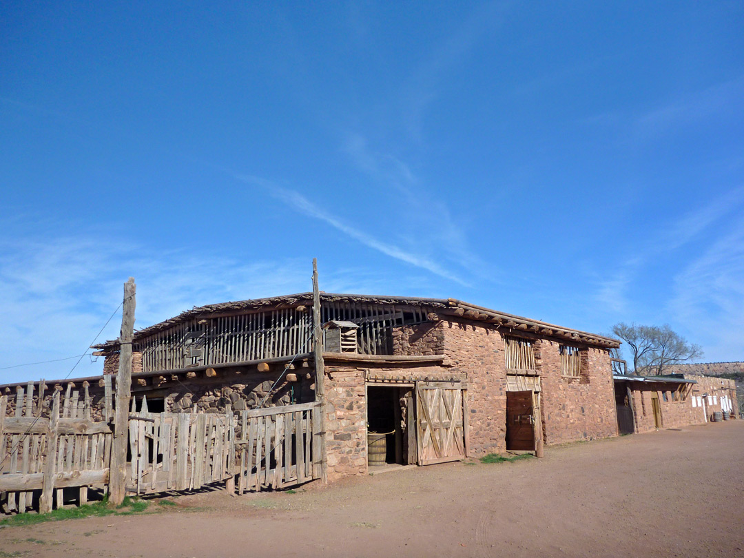 The barn