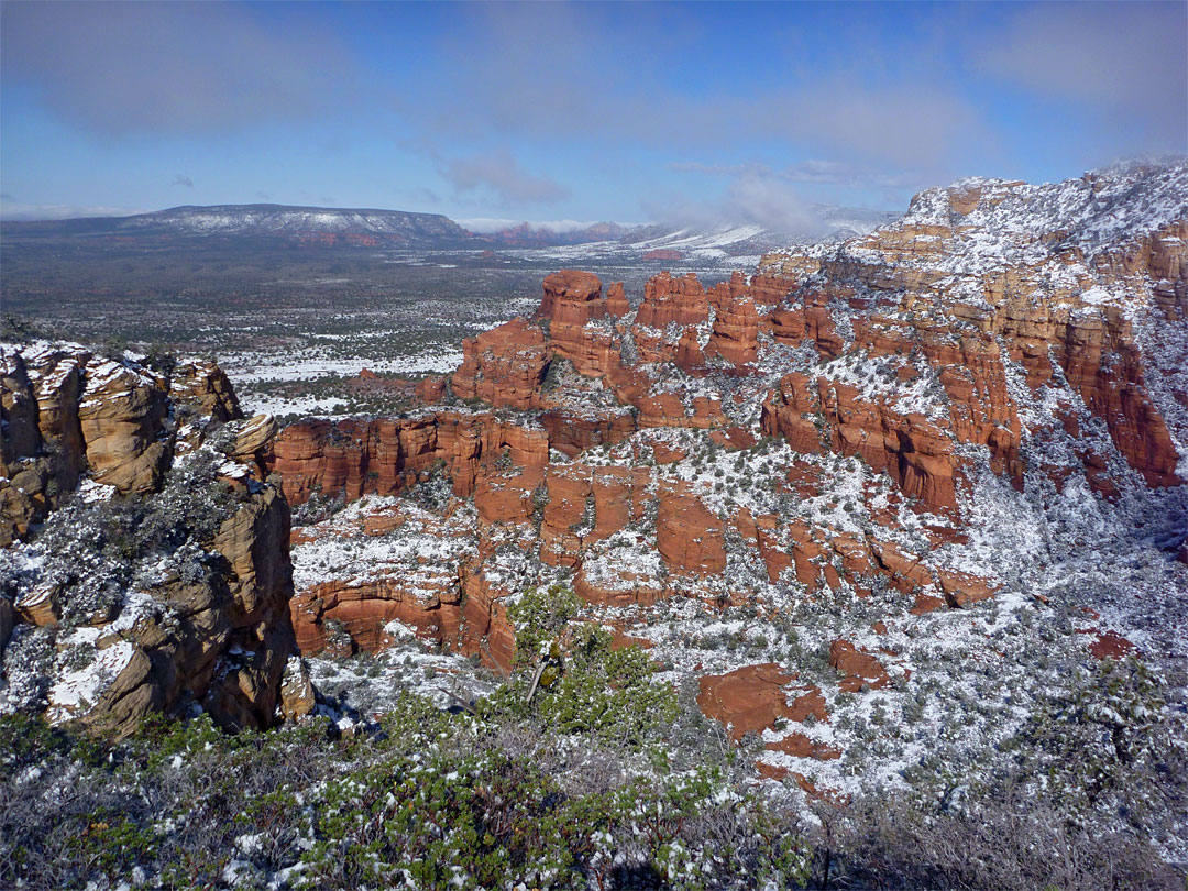 View west to Black Mountain