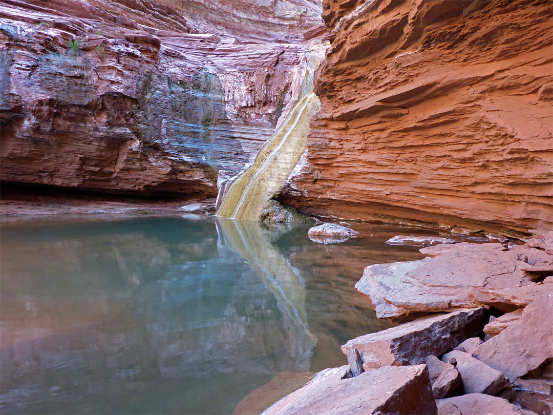 Travertine falls