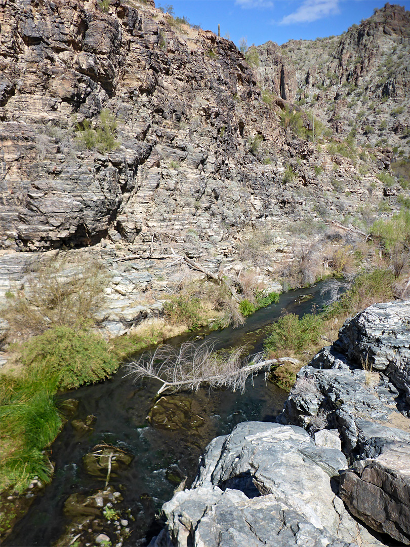 Mouth of the canyon