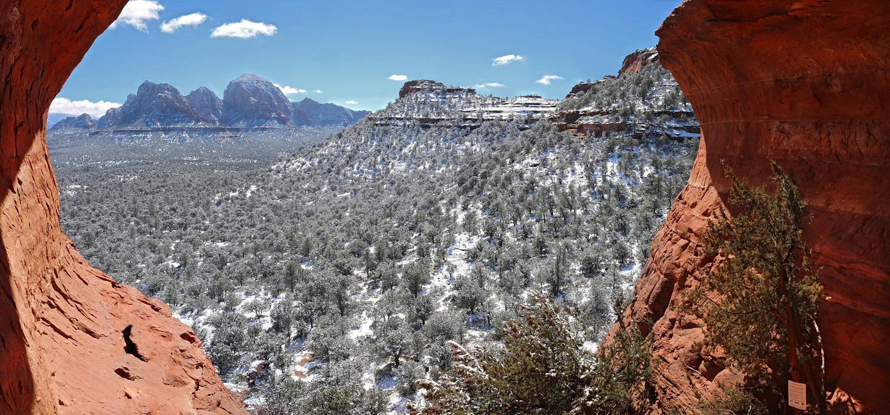 Panorama of the cave