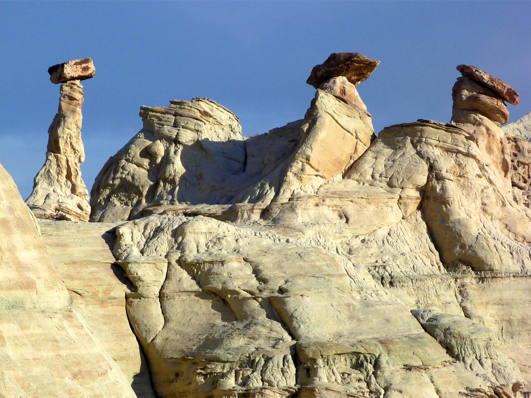 Three hoodoos