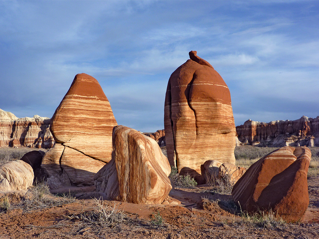 Small hoodoos