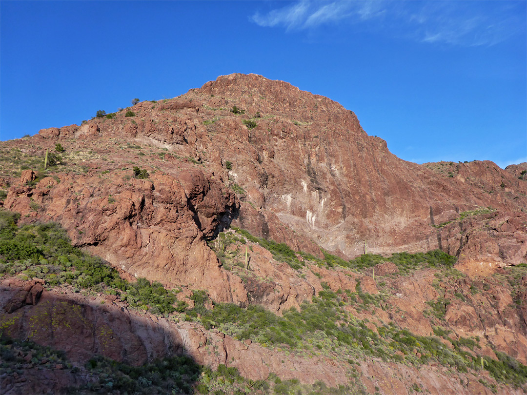 Peak above Boulder Canyon