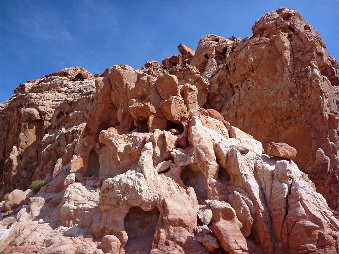 Eroded outcrop