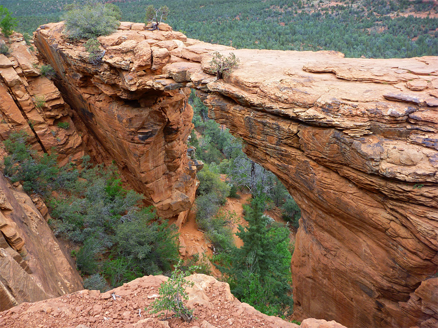 Side of the bridge