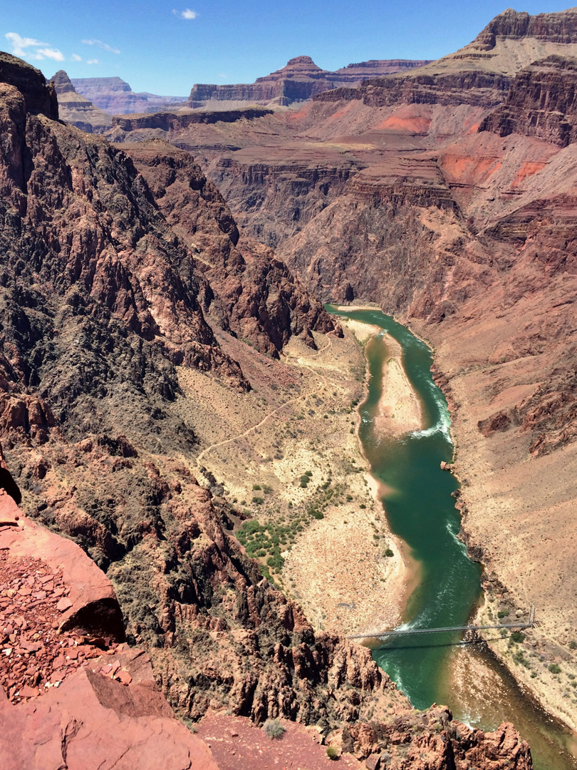 Bridge on the Bright Angel Trail