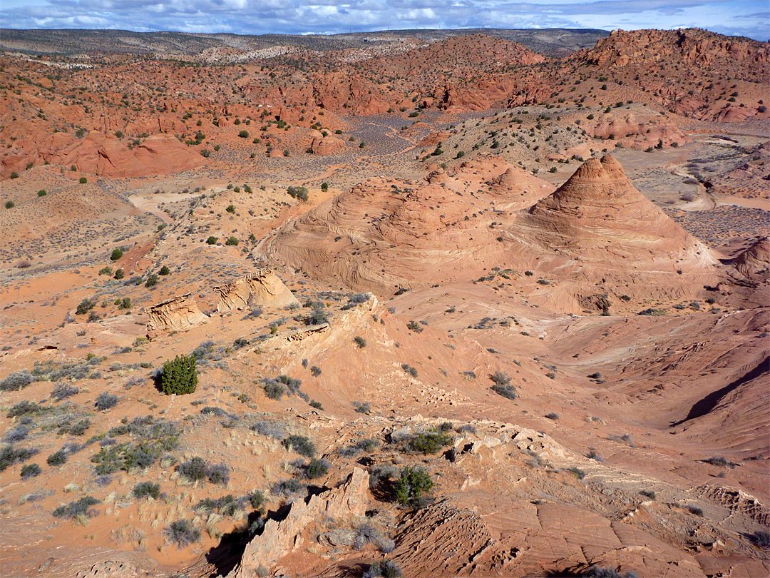 Mounds beside Buckskin Gulch