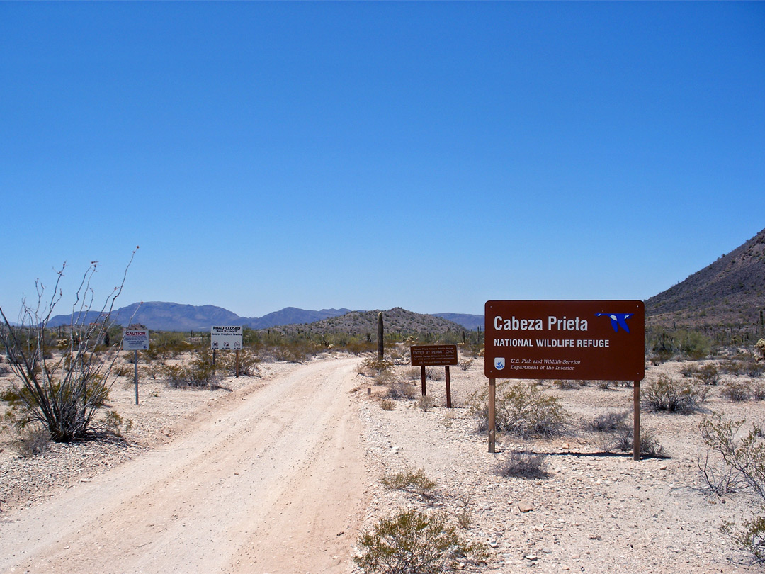 Entrance near Ajo