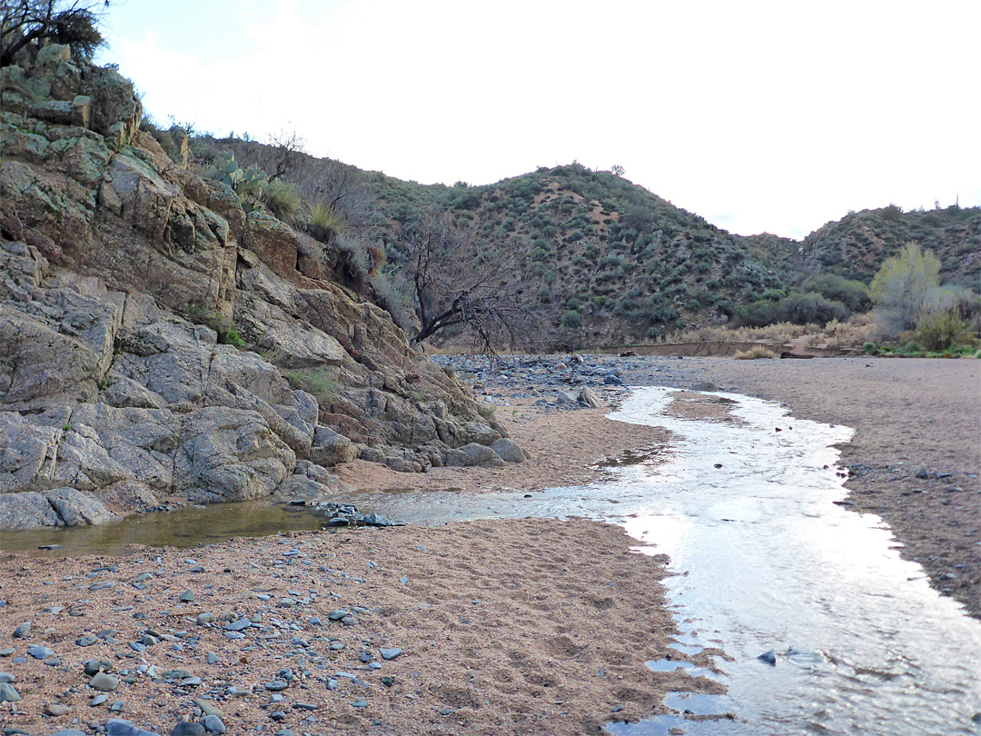 Shallow stream