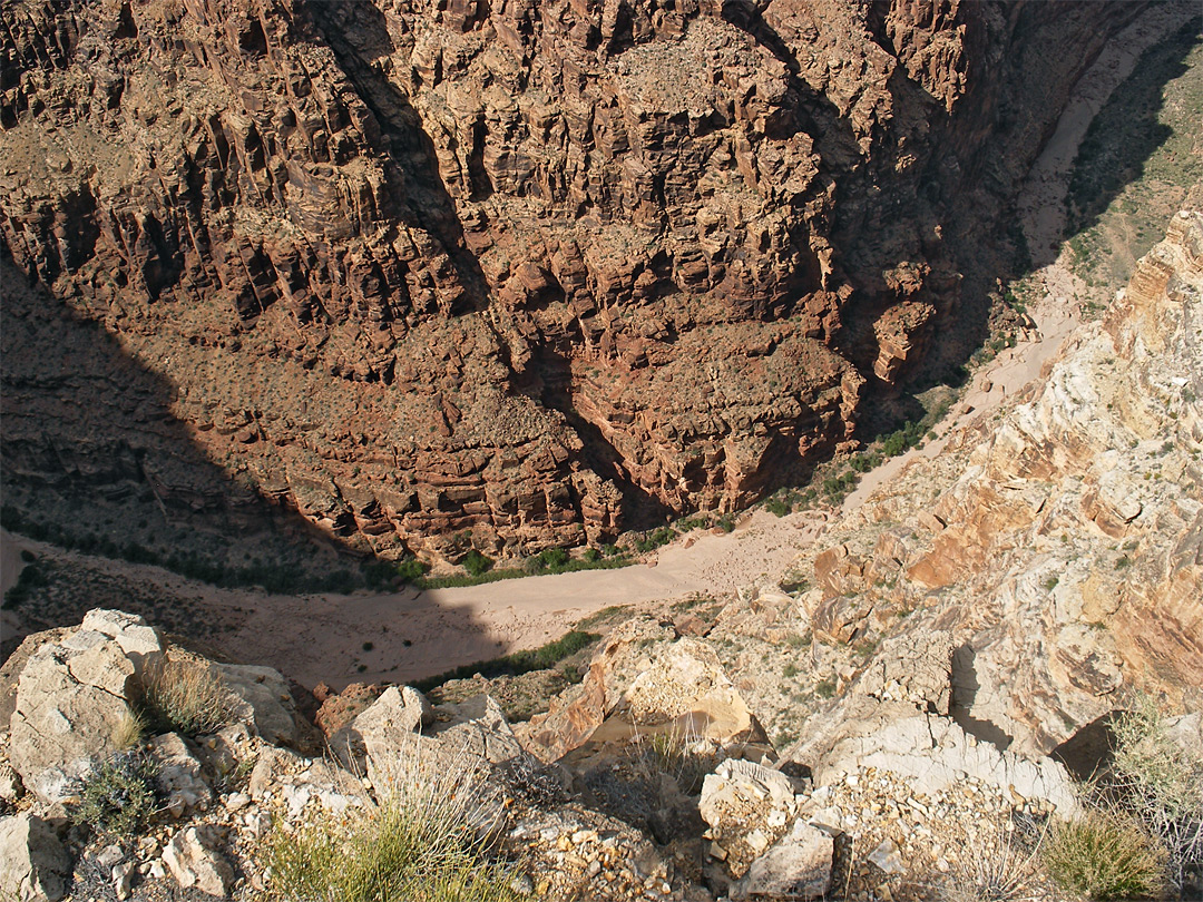 Canyon floor