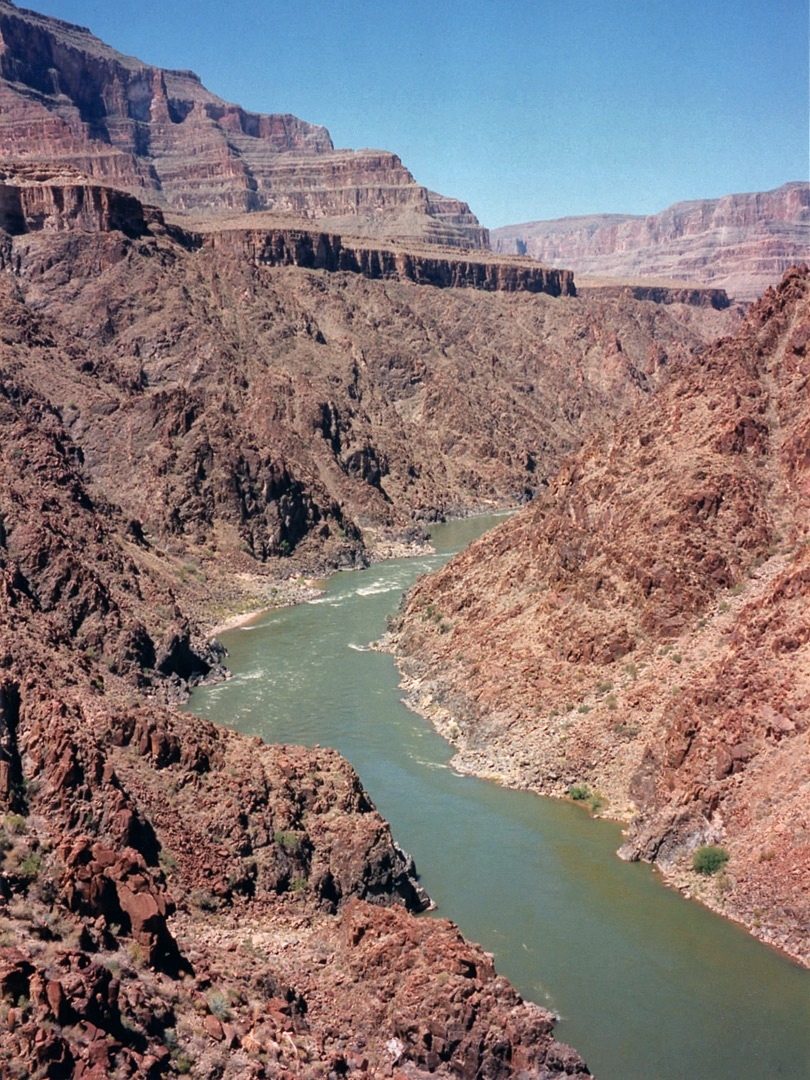 The Colorado River, west of Diamond Creek