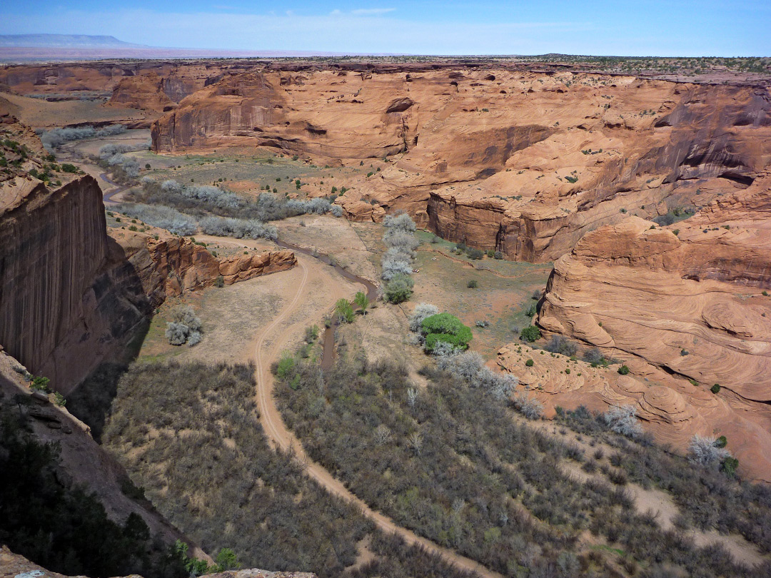 Canyon below White House Ruins