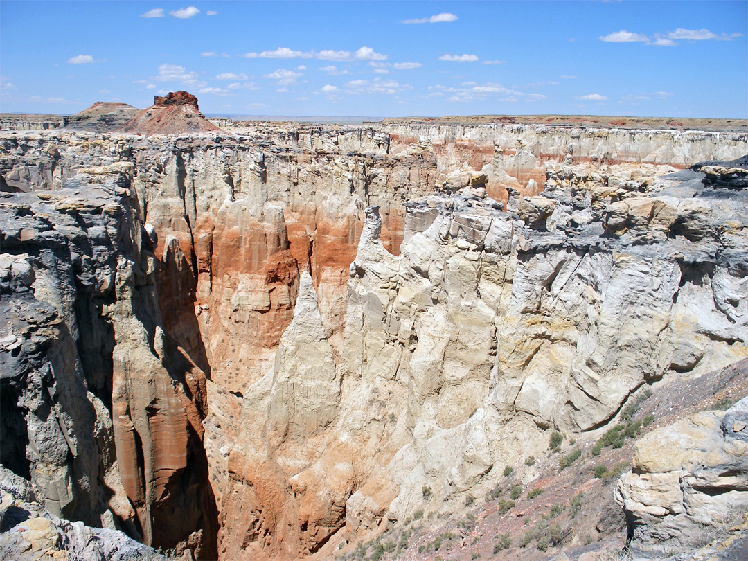 The upper canyon