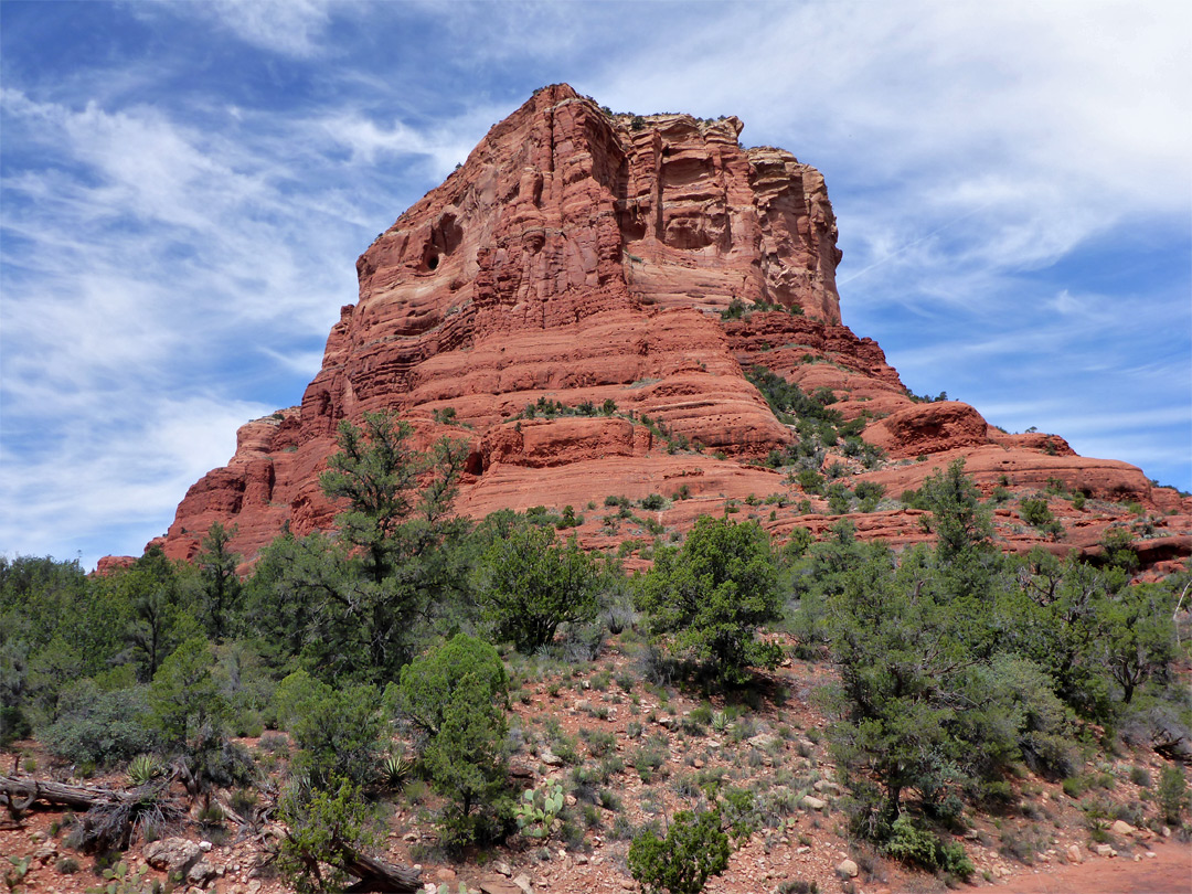 East side of the butte