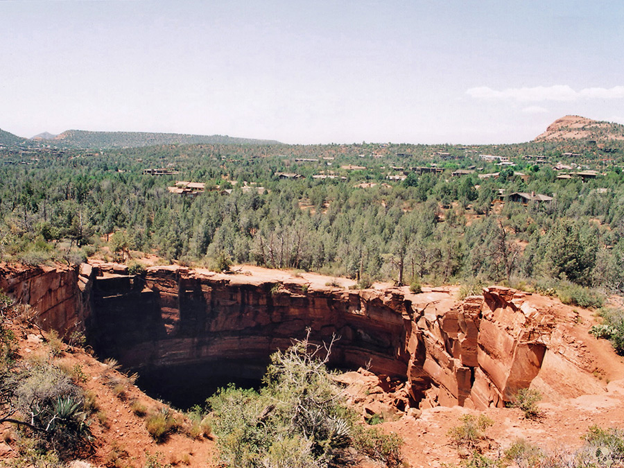 The Devils Kitchen sinkhole