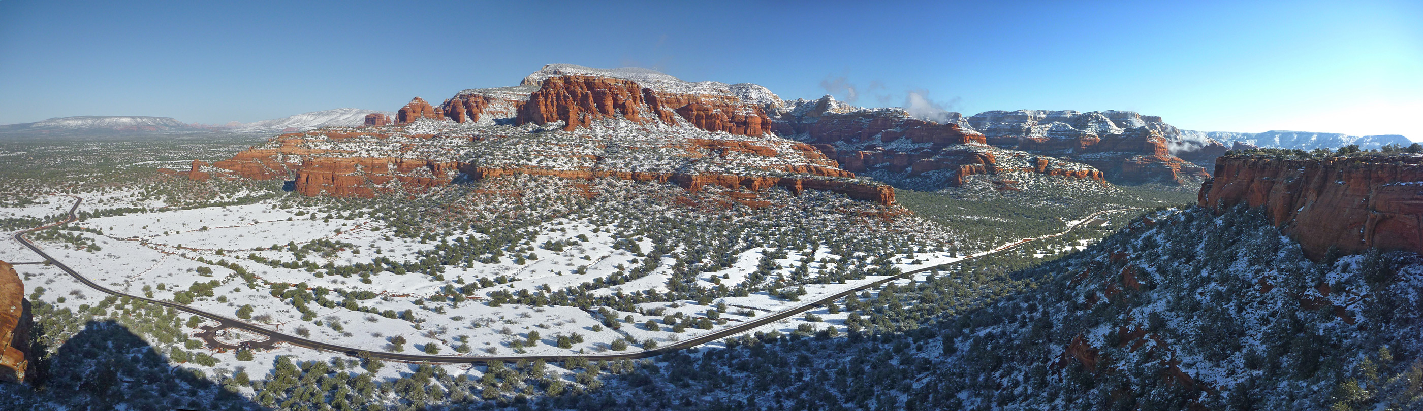 View north from the summit