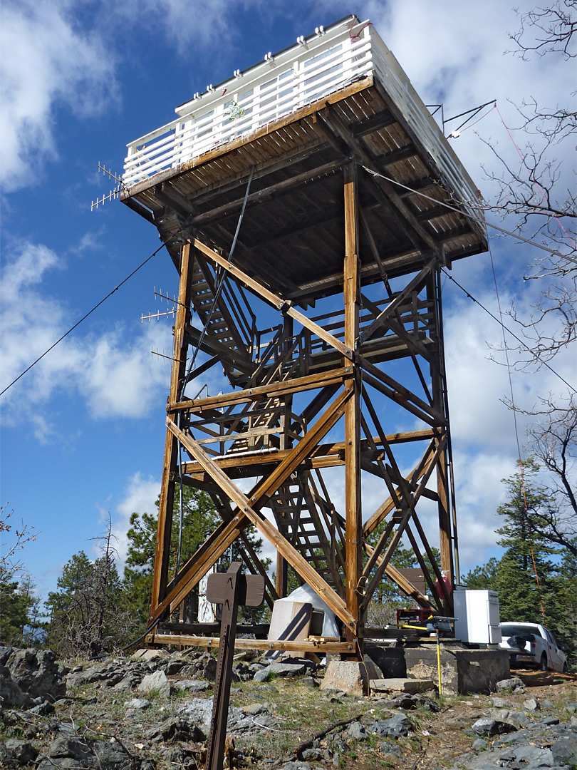 Under the tower