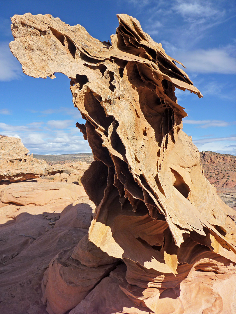 Sculptured hoodoo