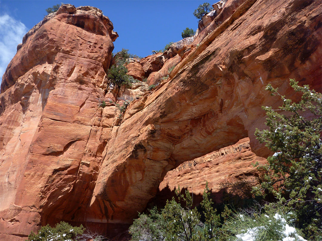 Front of Fay Canyon Arch