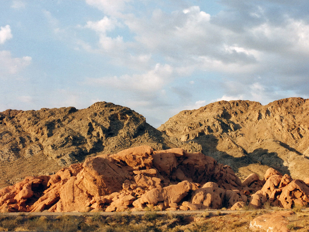 Sandstone outcrop