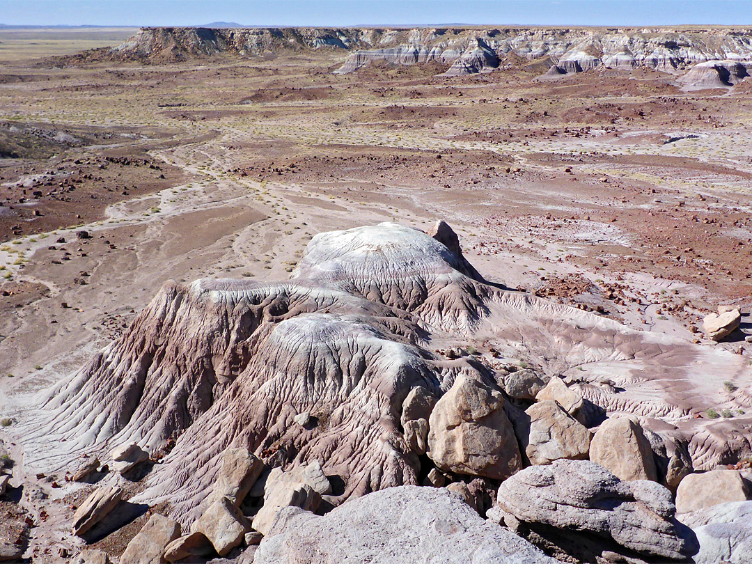 Eroded mounds