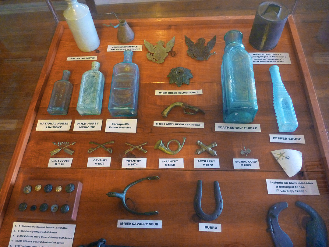 Glass artifacts