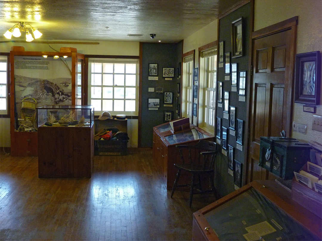 Inside the museum