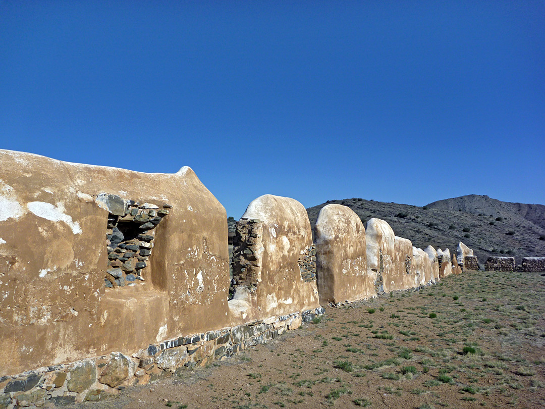 Wall of the barracks