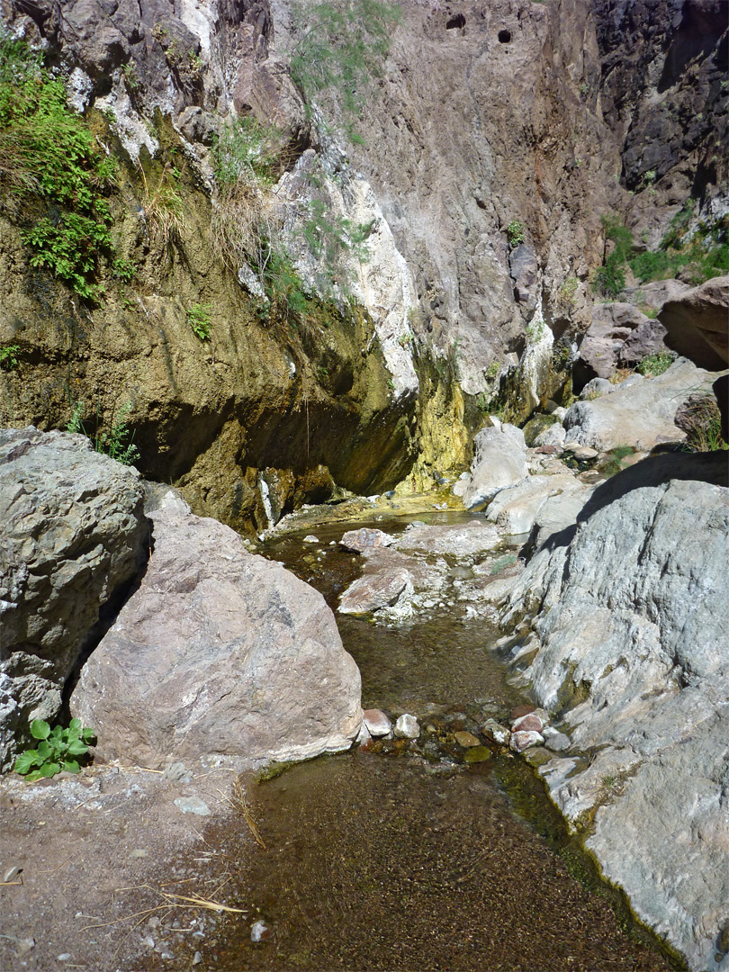 Pools along the creek