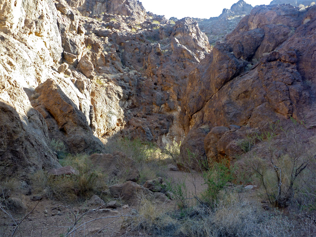 Weathered rocks