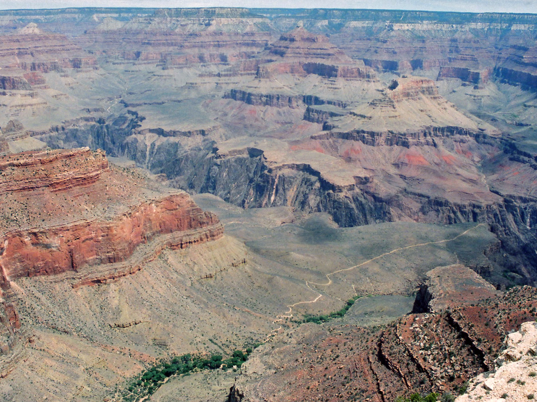 Indian Garden and Plateau Point