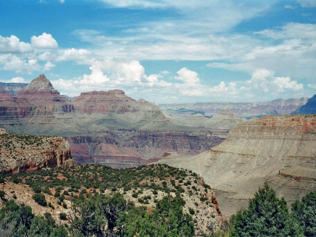 Cliffs above Hance Creek