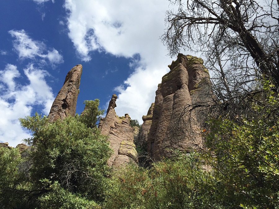 Spires along the Hailstone Trail