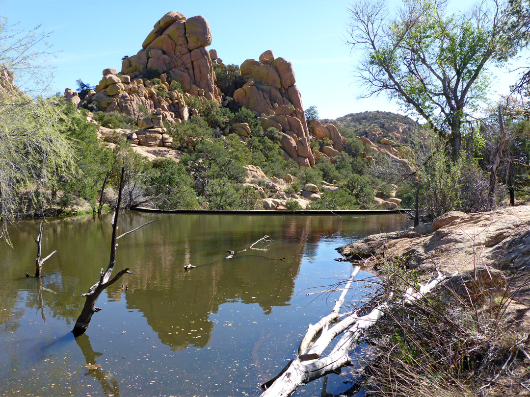 Rocks above Halfmoon Tank