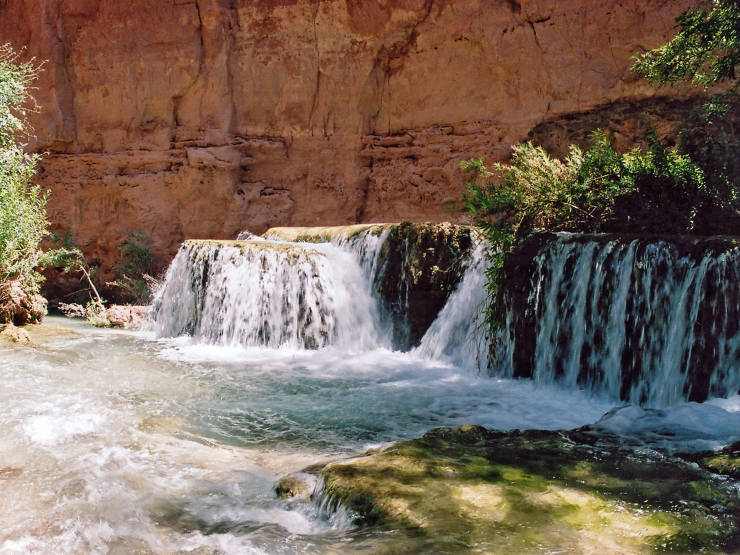 Cascade and pool