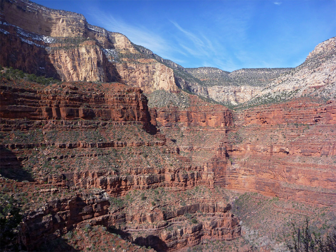 South Rim cliffs