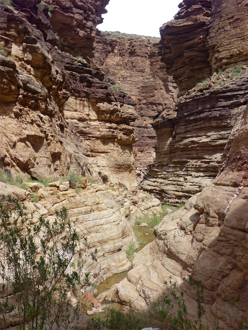 Hermit Creek narrows