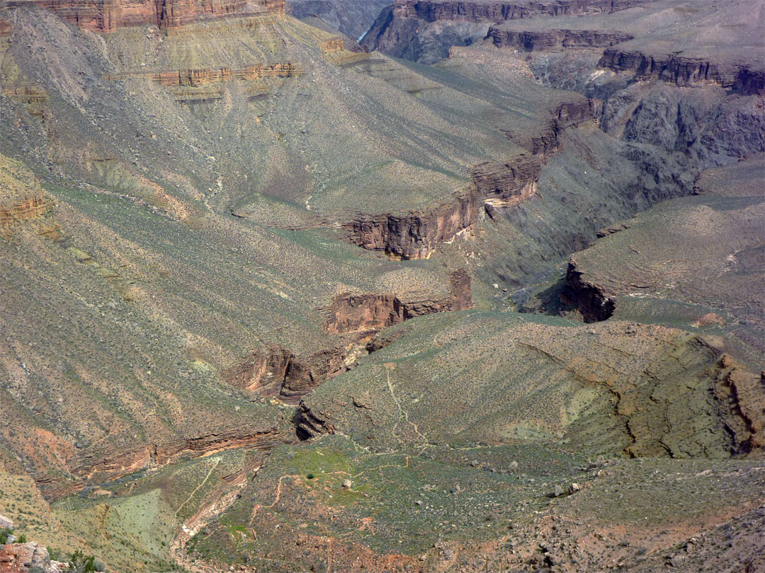 Canyon of lower Hermit Creek